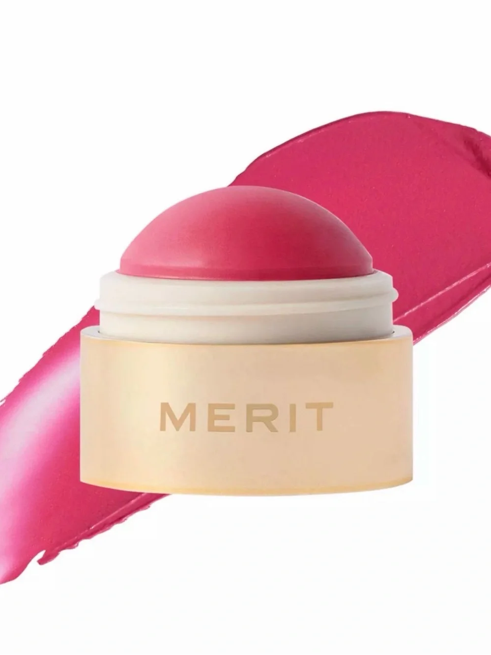 Merit LA BONBON Cream Blush Stick - Smooth Buildable Color